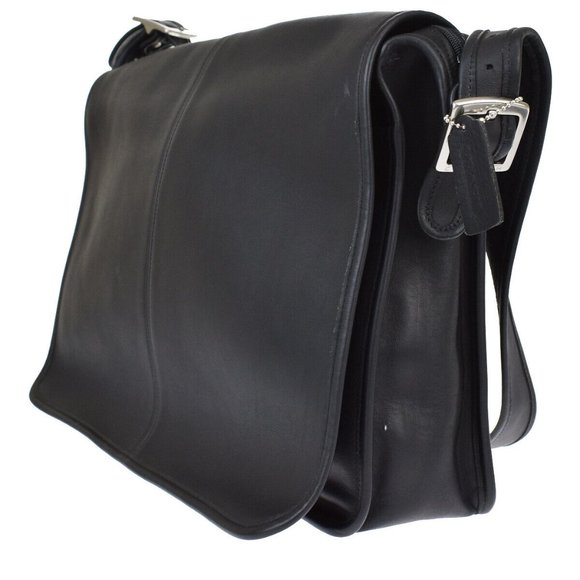 Coach Other - Coach Leather Messenger Bag Black 5206 Vintage Crossbody Shoulder
